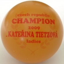Czech Champion ladies 2009 Kateřina Tietzová